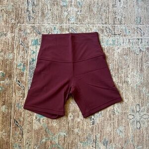 Lululemon 6inch biker shorts